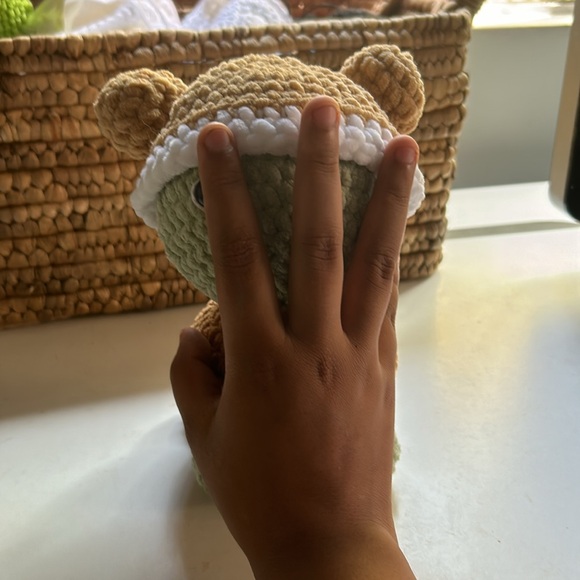 Handmade Crochet Turtle - Picture 9 of 10